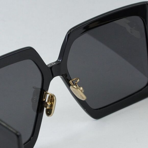 NEW DIOR DIORSOLAR S1U 10A0 BLACK GREY SUNGLASSES - Picture 6 of 13